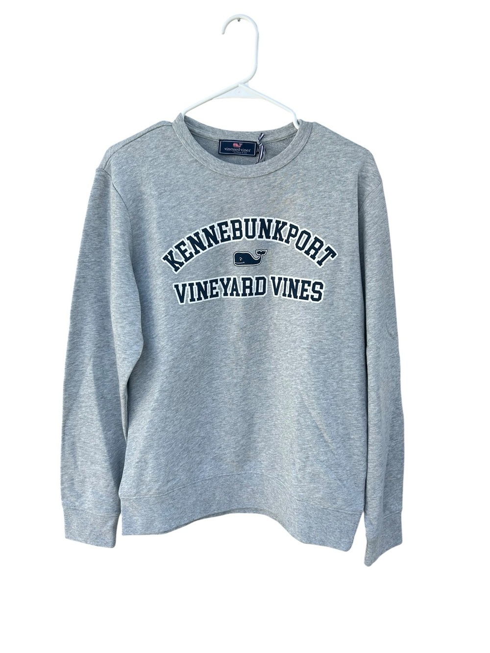 NWT Vineyard Vines Kennebunkport Gray Crewneck Sweatshirt - Size Men’s Small - Picture 7 of 9